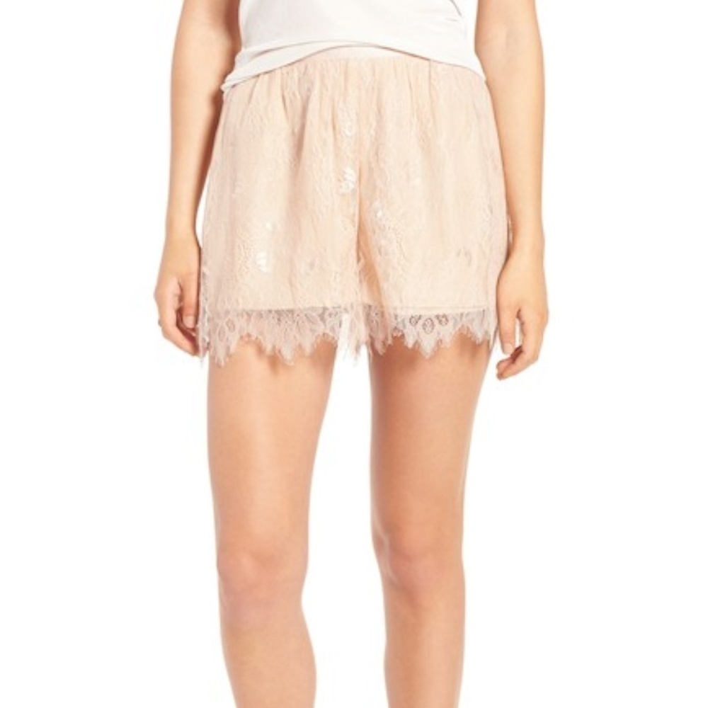 NWT Keepsake the Label Above Water Lace Shorts L